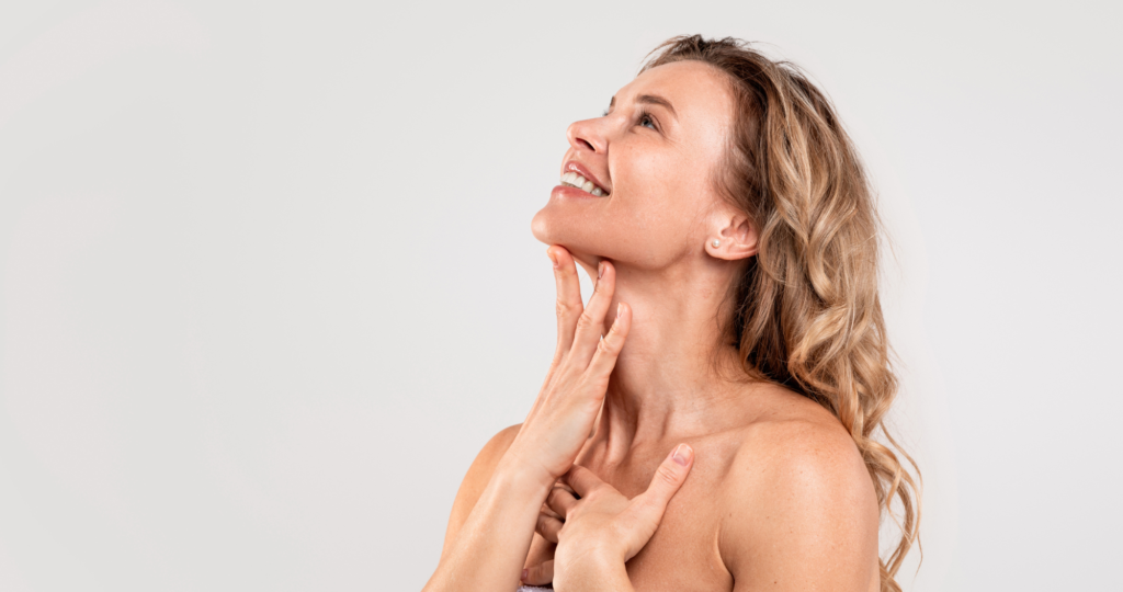 comment enlever un double menton